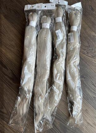 Продам канекалони easy braid, попелястий блонд, #sliver (silver)