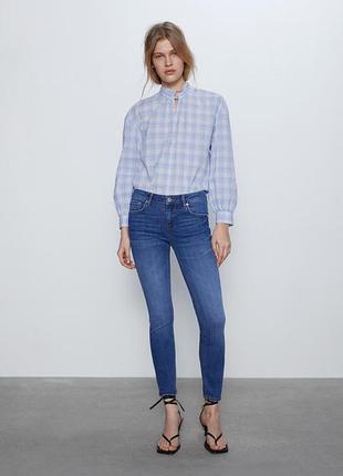 Базовые джинсы от zara woman, 34р, оригинал, испания
