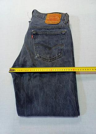 Джинсы vintage винтажные талия 84 см levi's 501 501-0658 w33 l34 made in u.s.a 
стан  супер