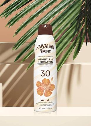 Сонцезахисний спрей hawaiian tropic silk hydration sunscreen spray spf 30