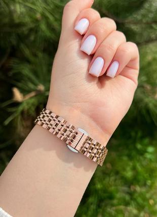 Часы женские кварцевые olevs золотые з синим циферблатом