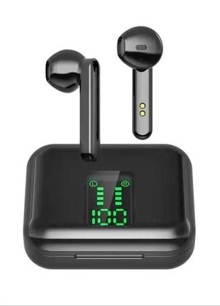 Бездротові bluetooth навушники із зарядним кейсом l12 tws bluetooth 5.0 із сенсорним керуванням