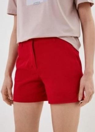 Женские шорты lauren palph lauren 46р., m, красные, хлопок