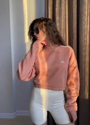 Світшот із невеличким утепленням від adidas