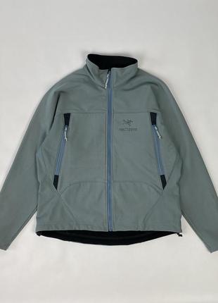 Кофта / софтшел arcteryx softshell polartec vintage оригінал вінтажна розмір l - xl куртка