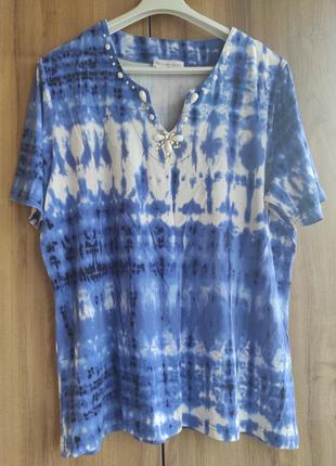 Натуральна футболка, блуза christa probst пог 57-67