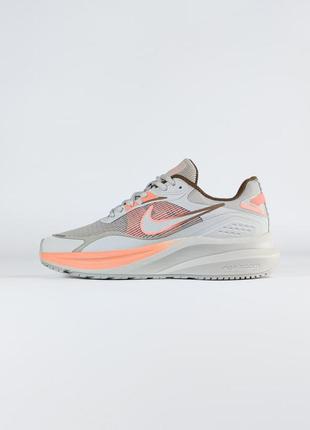 Новинка женские кроссовки nike zoom inferno 3 orange/gray