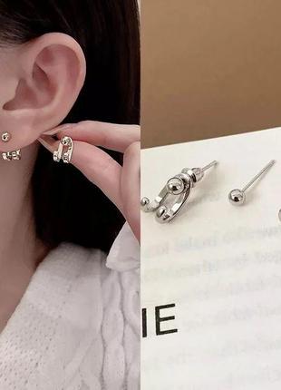 Серьги трансформеры