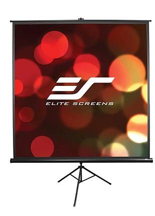 Проекційний екран 113" elite screens t113uws1 на тринозі 203.2х203.2см