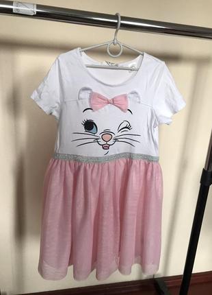 Красивое платье платья платье платье tutu h&m 134 140 8-10 фатин
