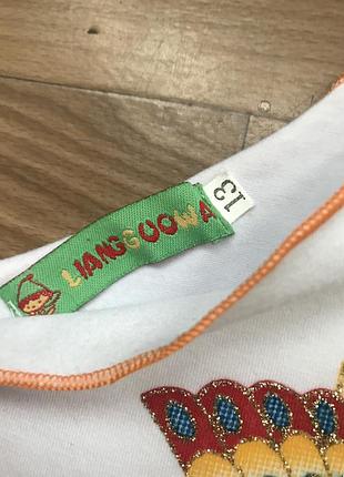 Трикотажная майка на девочку 4