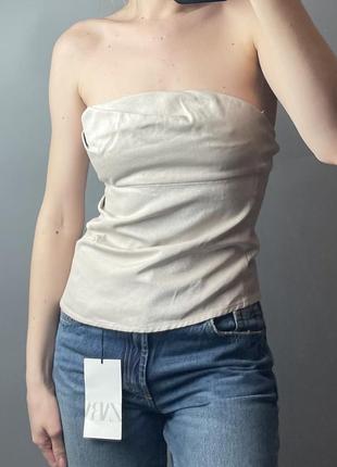 Топ zara з мерехтінням