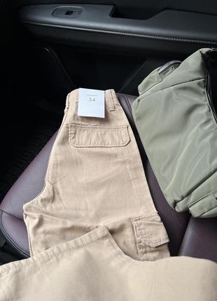 Штани карго джинси bershka5 фото