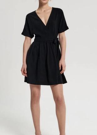 Сукня з додаванням льону