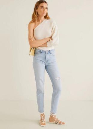 Джинси з високою посадкою mango, 32р, оригінал, іспанія
