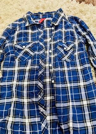 Рубашка в клетку