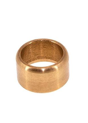 Втулка ремонтна (h=14 мм, d=25 мм, латунь) для хрестовини пральної машини