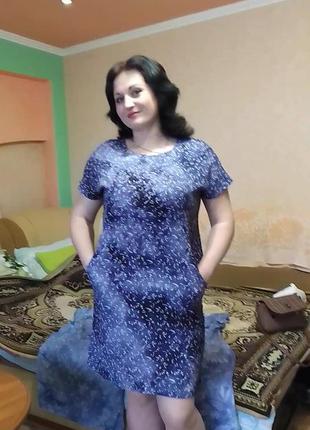 Платье летнее, ткань штапель.