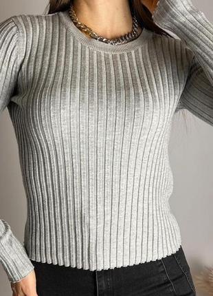 Кофтинка джемпер у рубчик