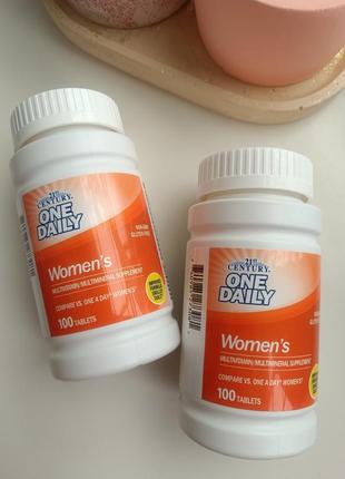 Мультивитамины для женщин от 21st century one daily women's 100 таблеток