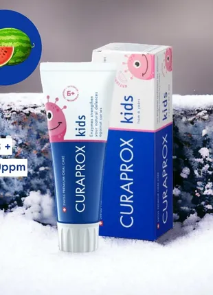 Зубная паста сладкий арбуз 6+ curaprox 60ml