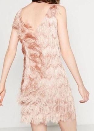 Платье коктейльное от zara