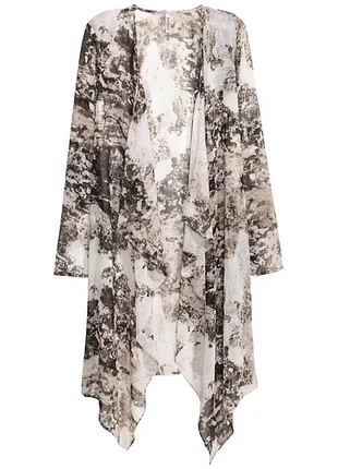 Классный летний кардиган, шелковая накидка, парео