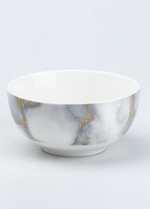Столовий сервіз тарілок та чашок на 6 персон керамічний сірий5 фото