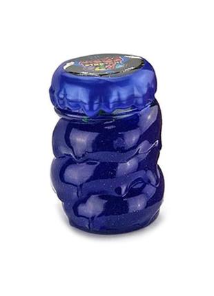 В'язка маса "mega stretch slime" slm-10-01u укр (синій)