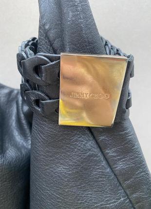 Кожаная сумка jimmy choo4 фото