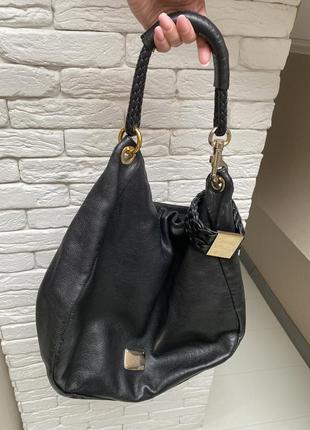 Кожаная сумка jimmy choo2 фото