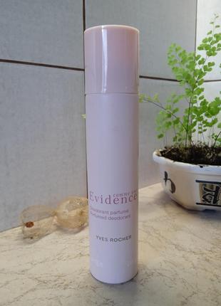 Comme une evidence, yves rocher, парфумований дезодорант, ~75 мл, старий випуск