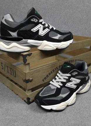 New balance 9060 black baige5 фото