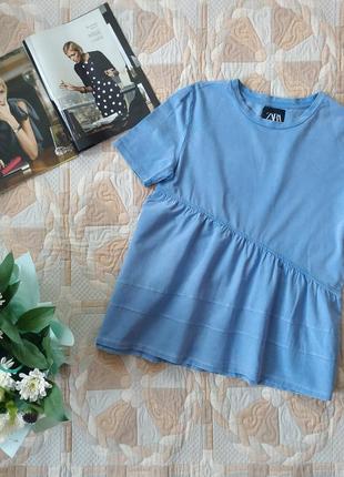 Футболка женская от zara, 100% хлопок