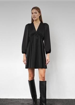 Жіноча сукня stimma дайна чорний колір