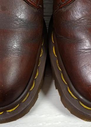 Кожаные женские туфли dr. martens оригинал англия, размер uk 3.5 / 363 фото