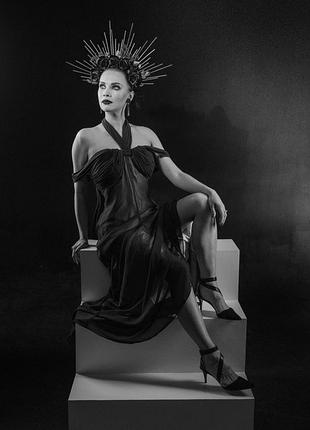 Винтажное платье-платье amanda wakeley