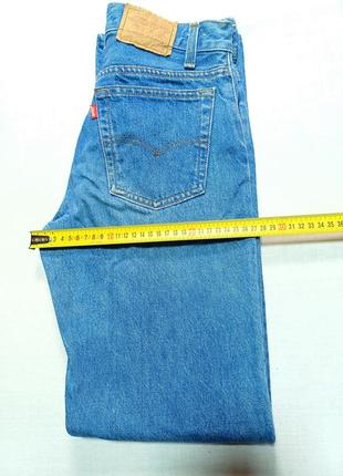 Джинси   vintage 80s  вінтажні 80х  талія 72 см levi's 701  501 student 701-0113  w27 l30