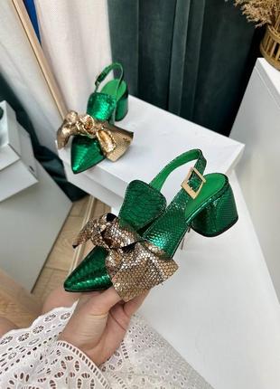 Туфли женские из натуральной кожи