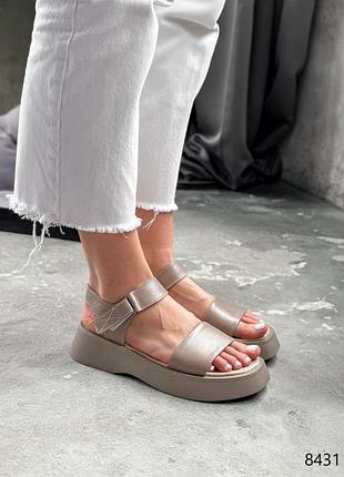 Босоніжки натуральна шкіра