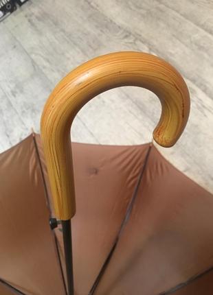 Зонт зонтик трость женский мужской однотонный