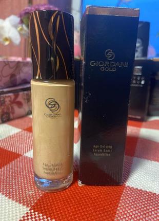 Антивозрастная тональная основа с пребиотической сывороткой beige warm 30ml oriflame