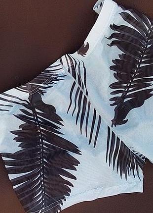 Прозрачные трусы боксеры принт сетка сексуальные трусики облегающие дышащие