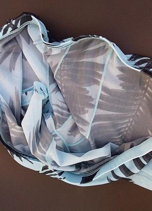 Прозрачные трусы боксеры принт сетка сексуальные трусики облегающие дышащие