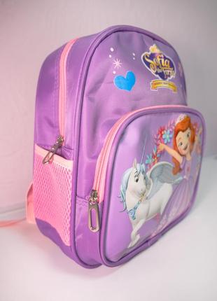 Вместительный и легкий рюкзак с принцессой софией