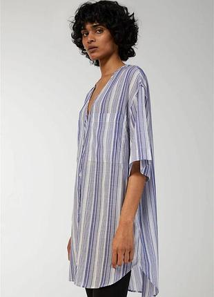 Arket лиоцелл легкая рубашка туника