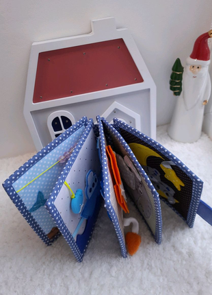 Розвиваючі книжечки з фетру і тканини. ручна робота. для малюків10 фото