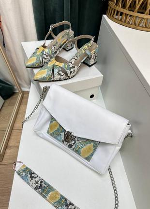 Туфли женские из натуральной кожи