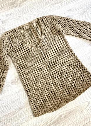 Теплий в’язаний светр