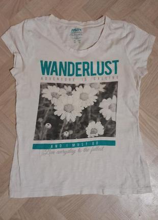 Футболка женская белая